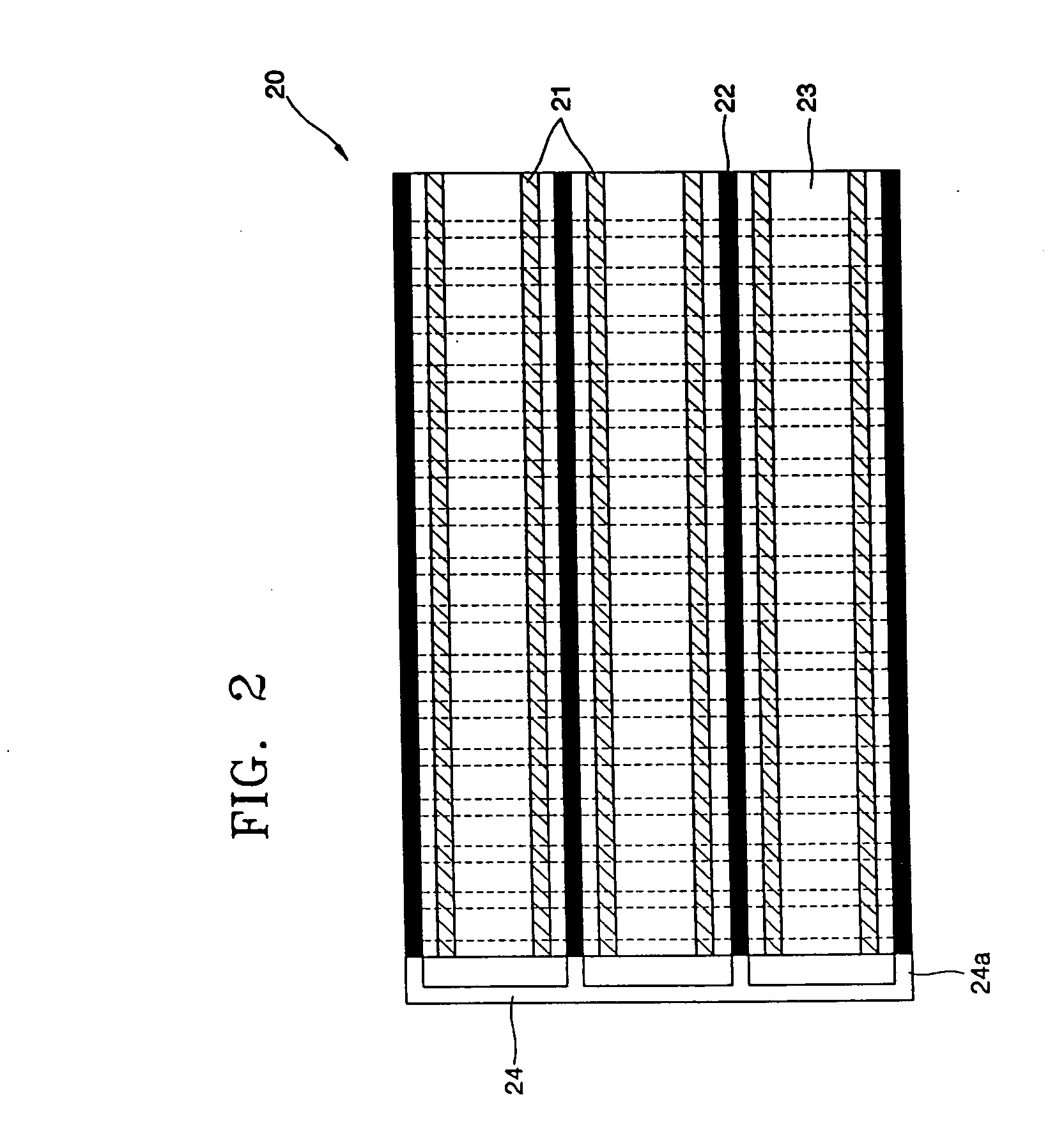 Plasma display panel using color filters to improve contrast