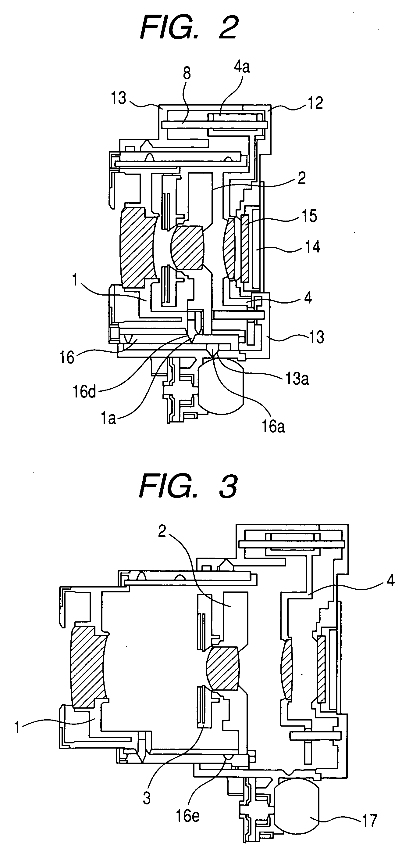 Lens apparatus and optical apparatus equipped with same