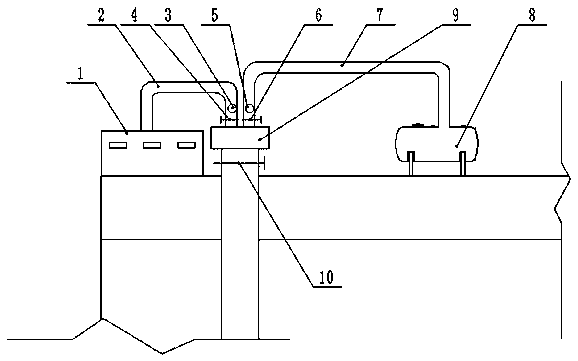 Method for drawing gas and ponding from lower coal seam and upper goafs of double lateral well