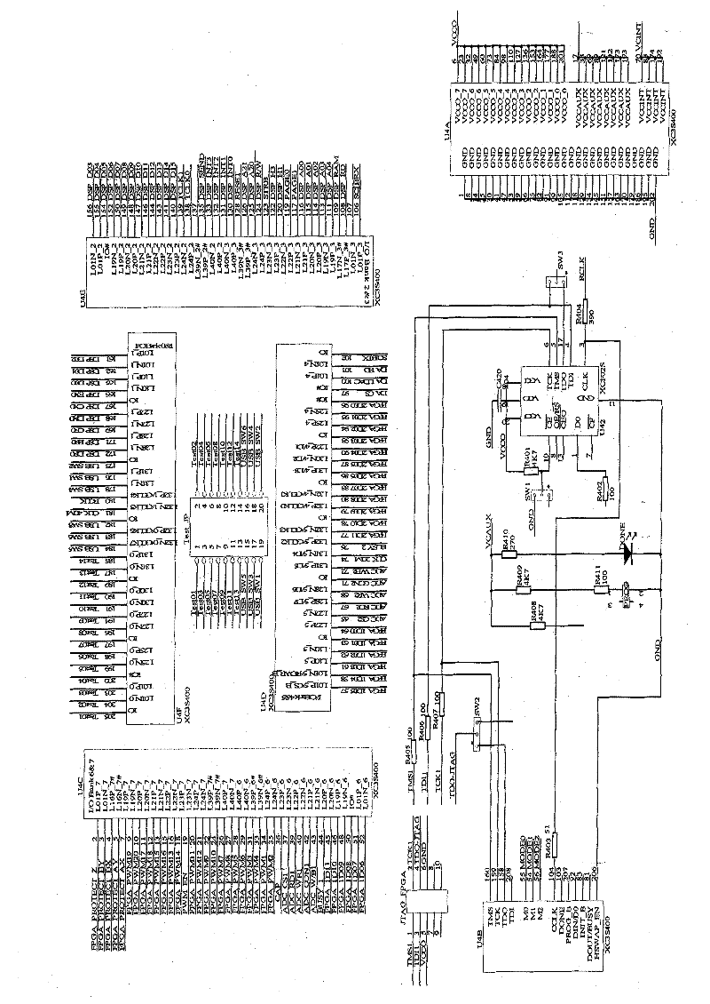 Integrating double-framework magnetically suspended control moment gyroscope (MSCMG) magnetic bearing control system