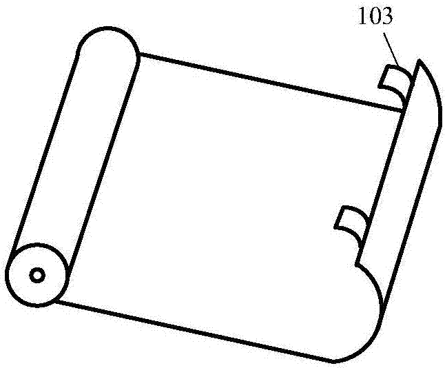 Asphalt roll and preparation method thereof