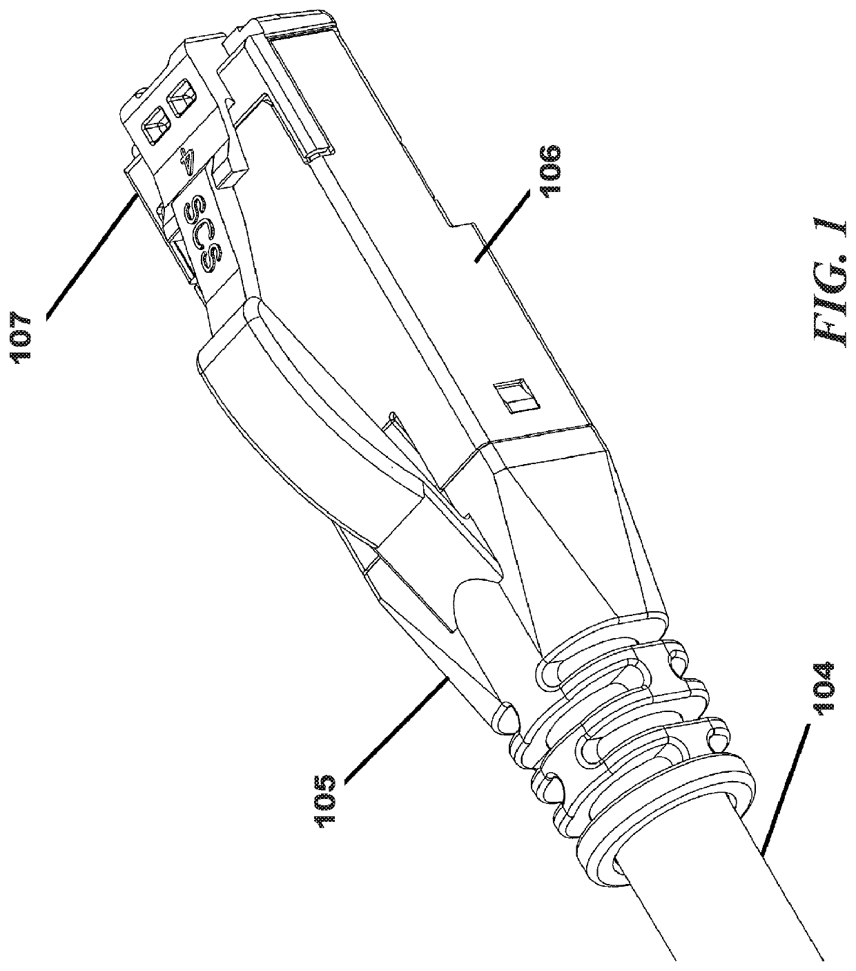 Modular plug connector with multilayer PCB for very high speed applications