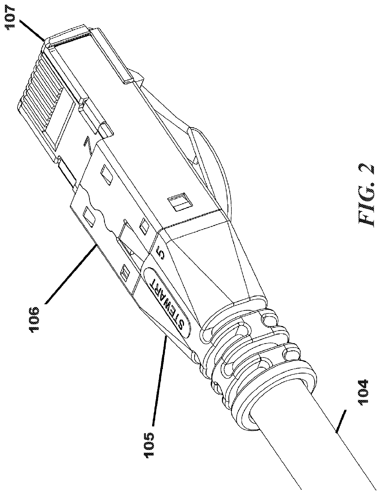 Modular plug connector with multilayer PCB for very high speed applications