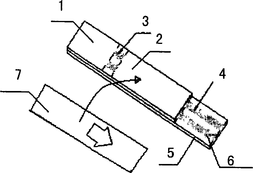 Quick detecting method for aspartate amino transferase vitality