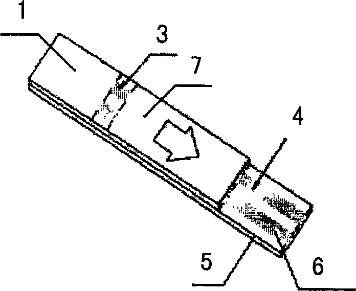 Quick detecting method for aspartate amino transferase vitality