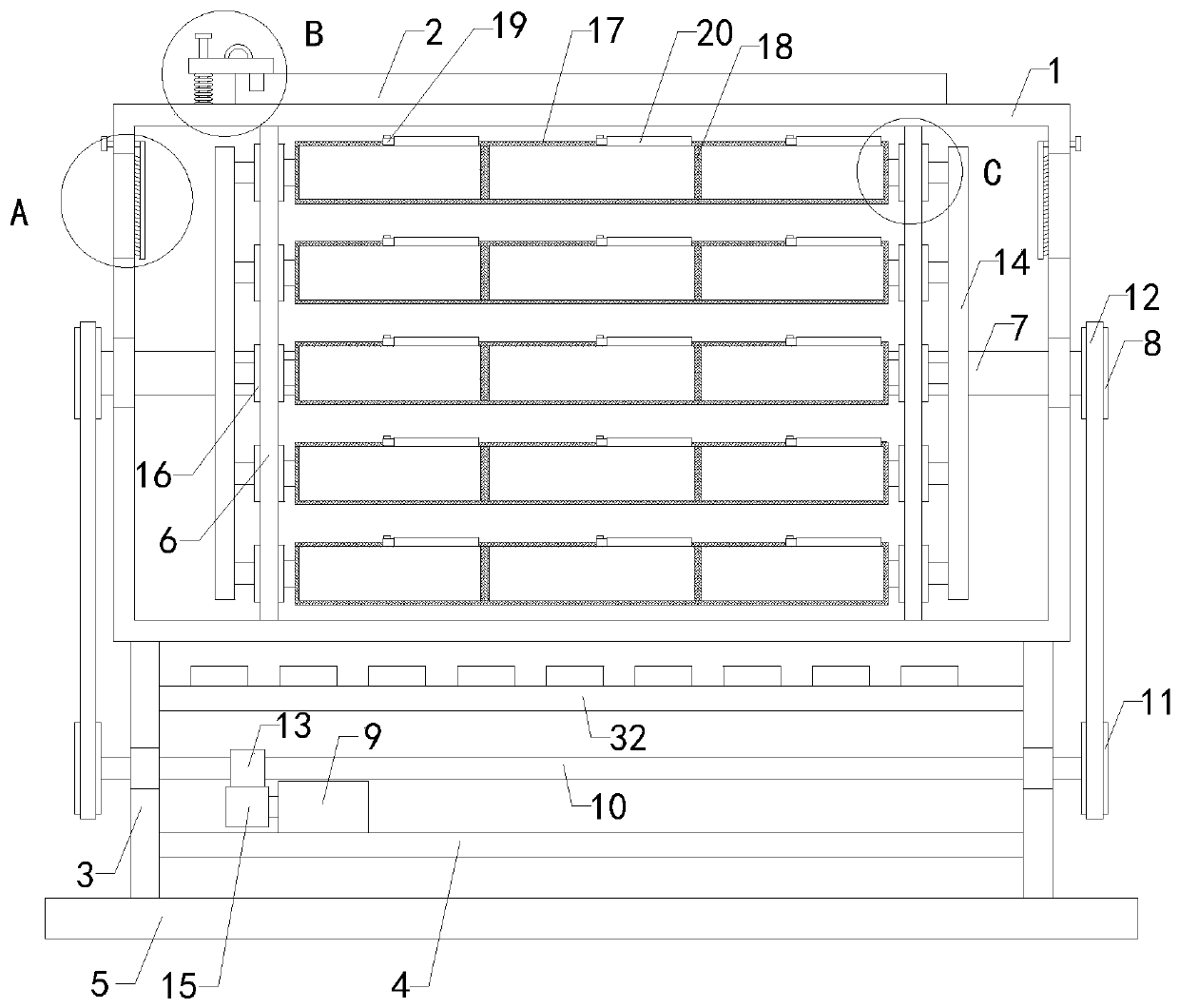 Stewed food manufacturing equipment capable of being used for uniformly stewing food materials