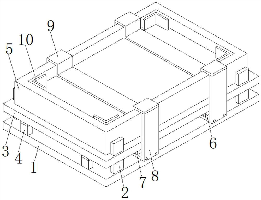 Equipment mounting and adjusting device