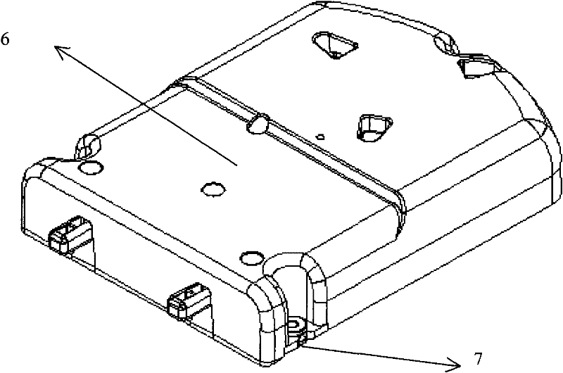 An automatic door opening device and a side-by-side refrigerator using the device