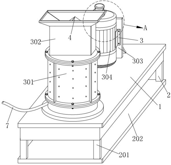 A convenient vertical crusher