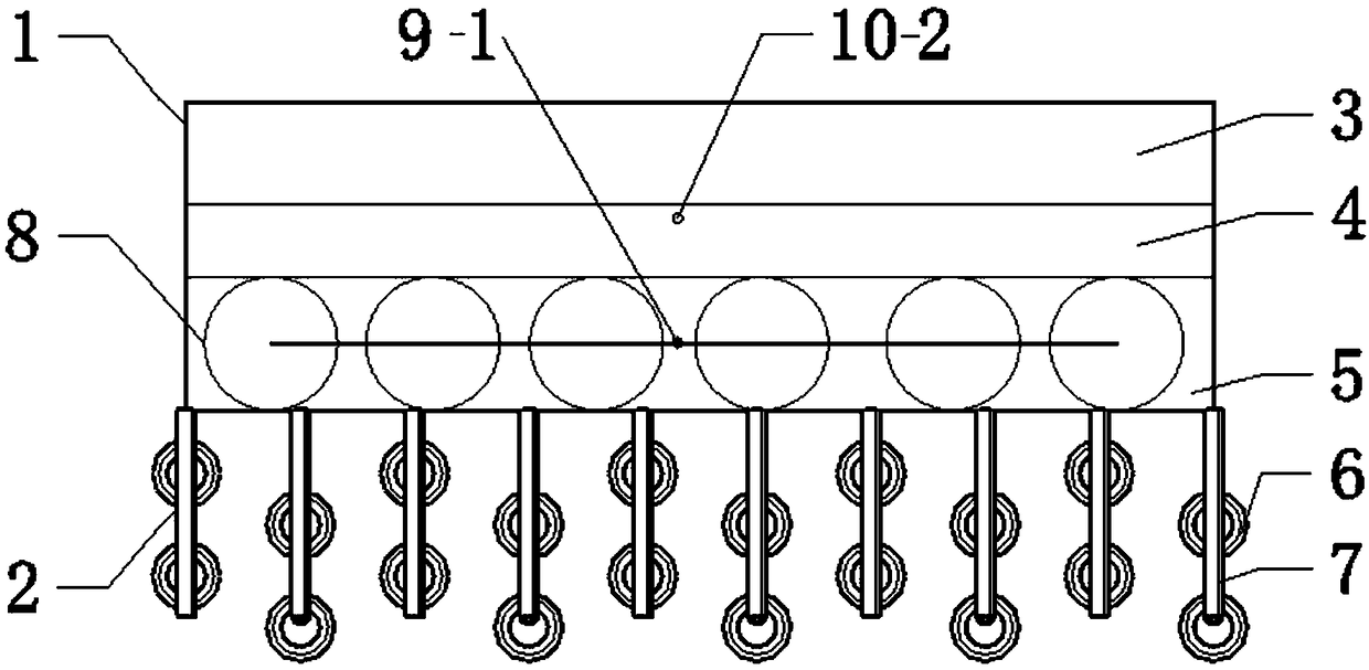 Buoyancy tank-tire type floating breakwater units and breakwater system with functions of sinking and floating in extreme sea conditions