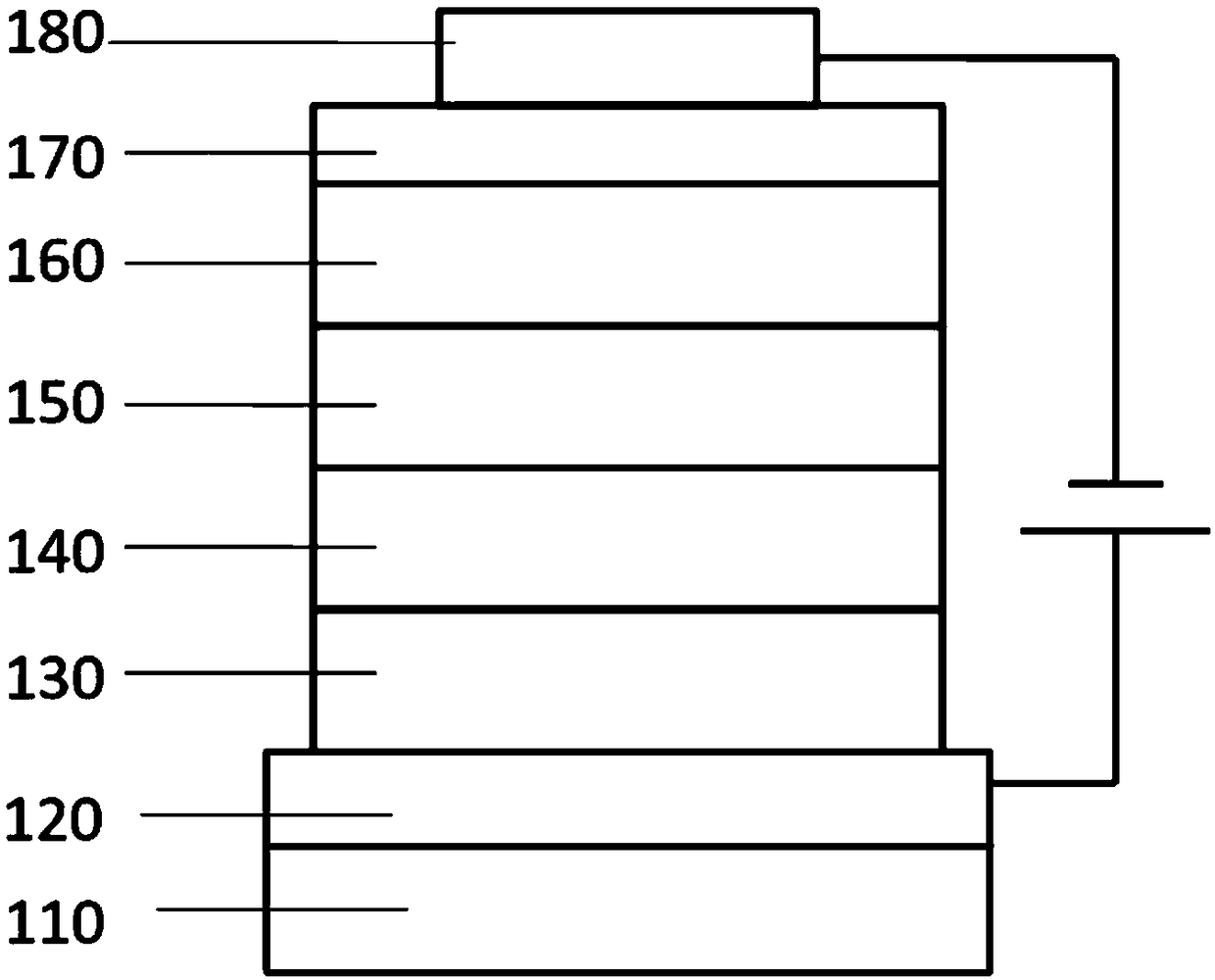 Bis-tri-aromatic amine compound containing spiral structure, application and light emitting diode