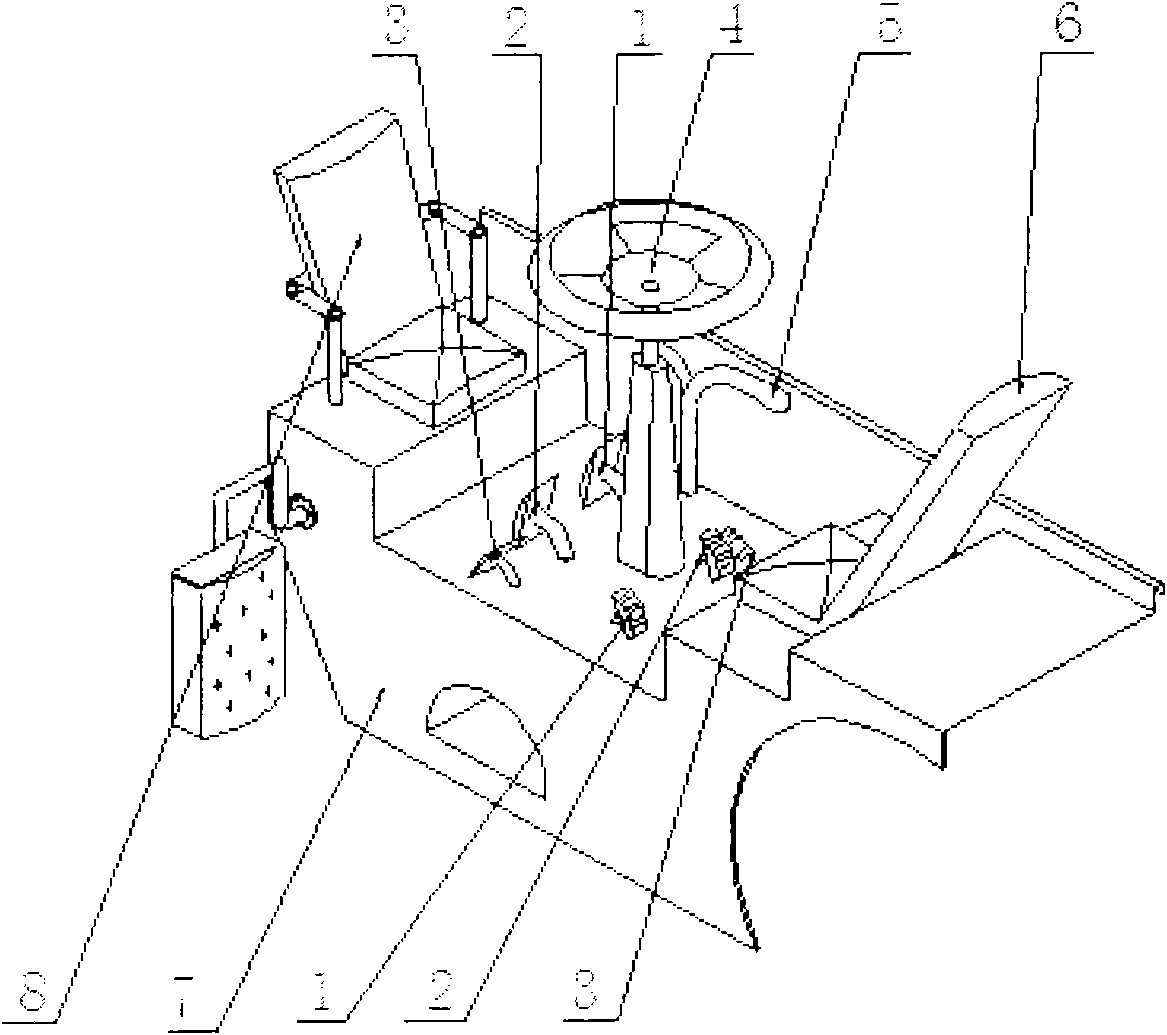 Control system of engineering bridge transport vehicle