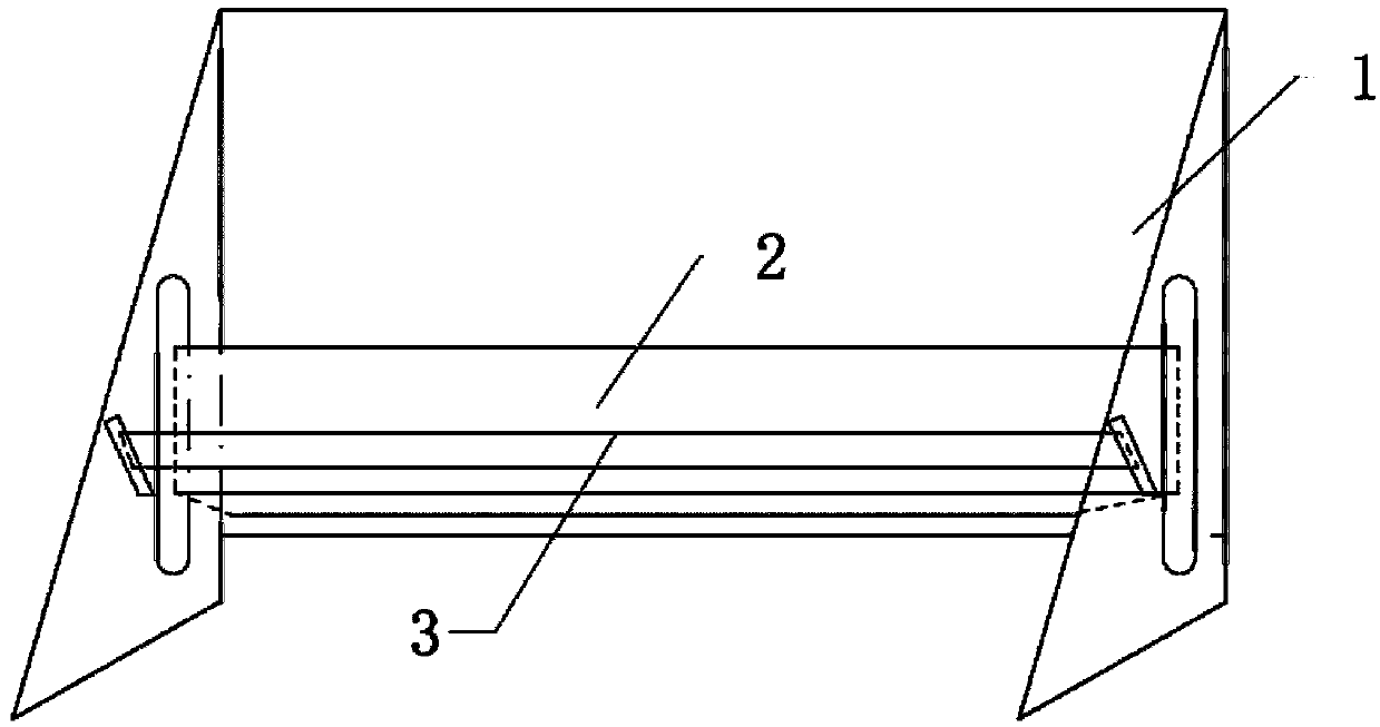 Slurry coating device for lithium ion battery