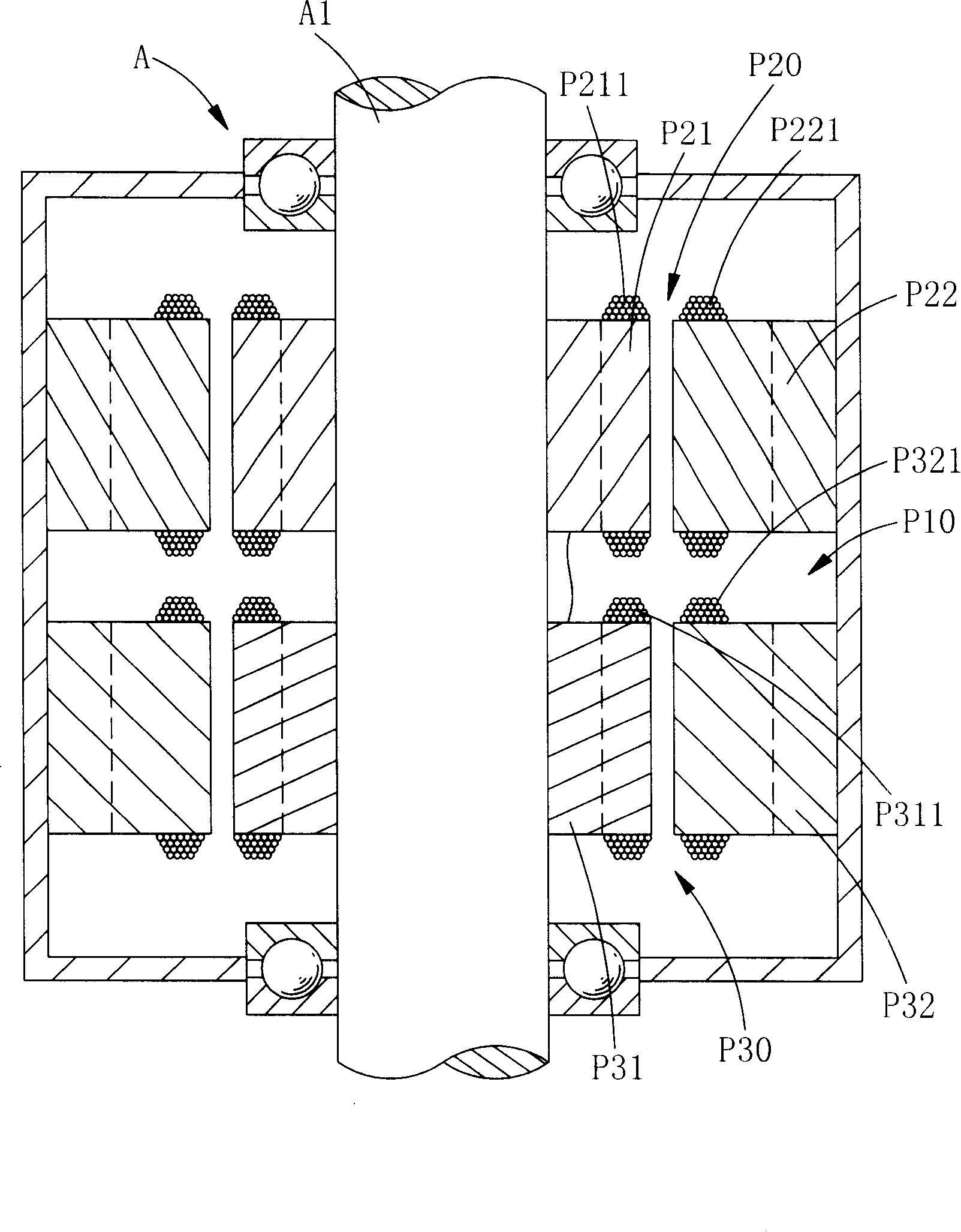 Motor position sensor