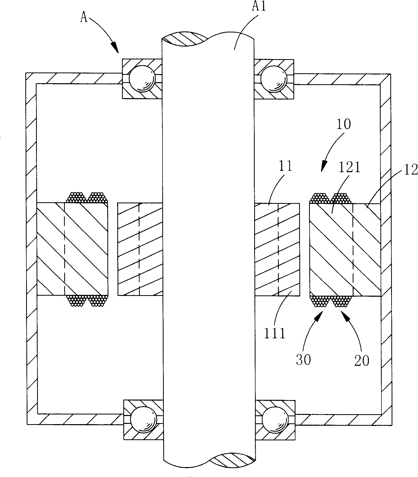 Motor position sensor