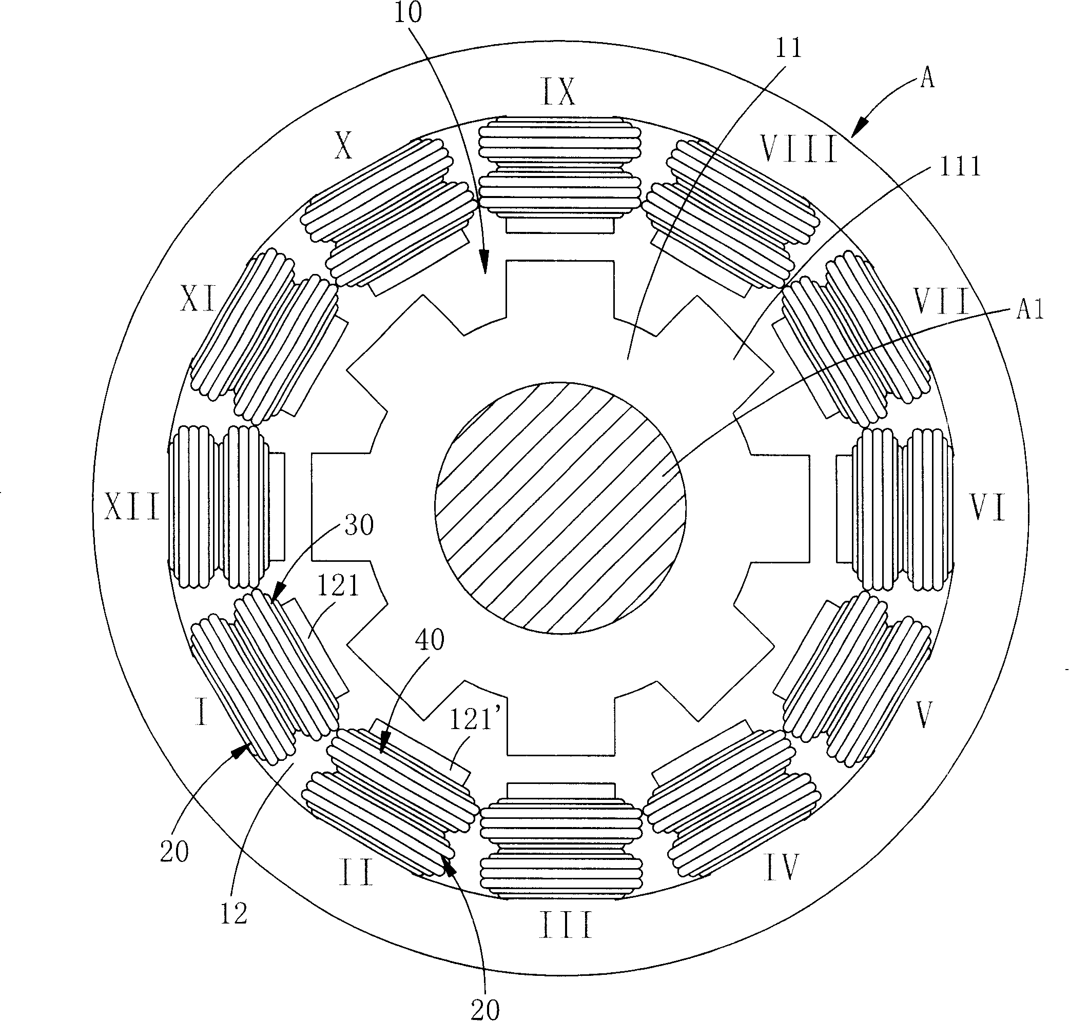 Motor position sensor