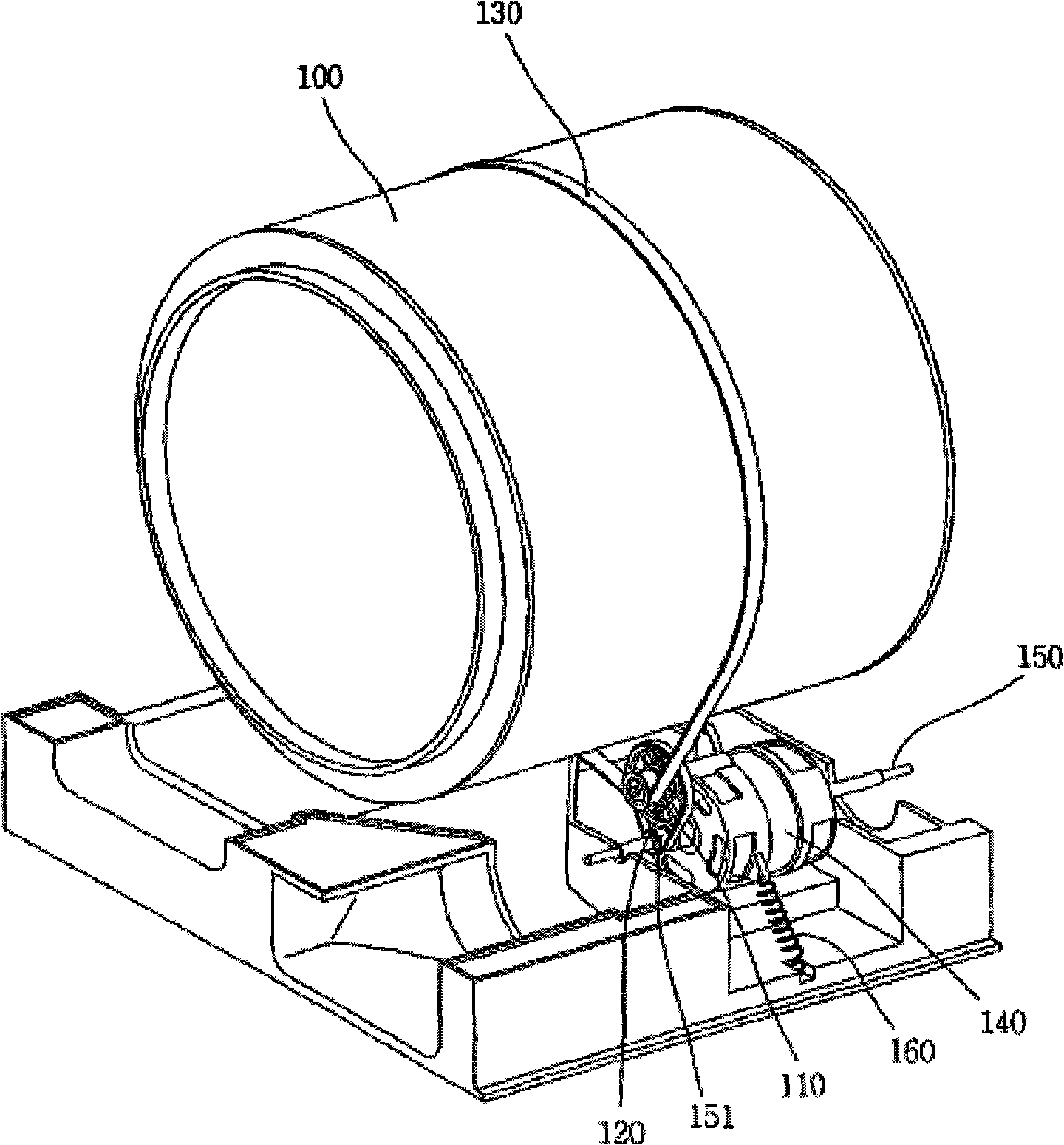 Clothing drying machine