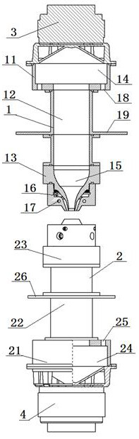 Unstable hedging flame burner structure with height controllable speed boundary