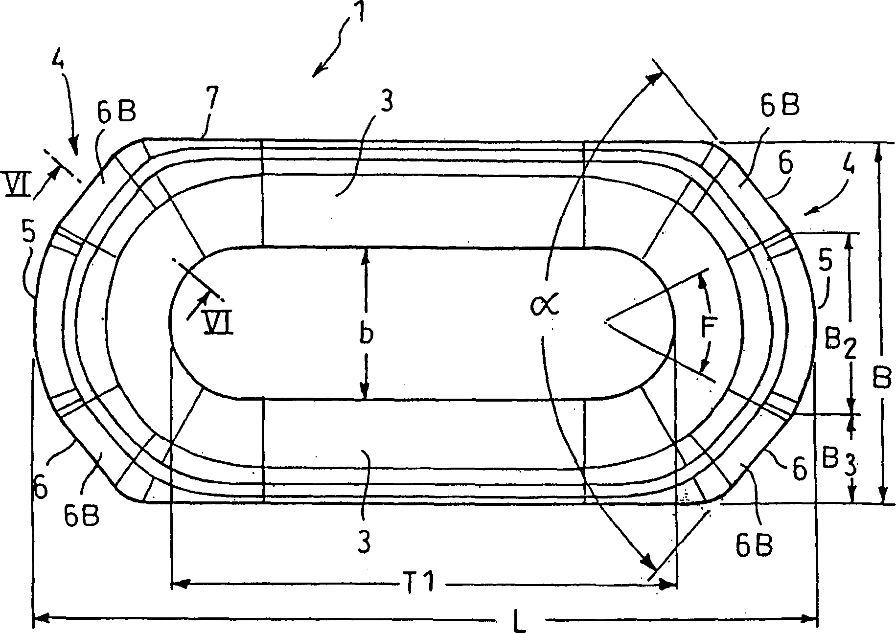 Chain transmission or steering device and the chain or chain wheel used therein