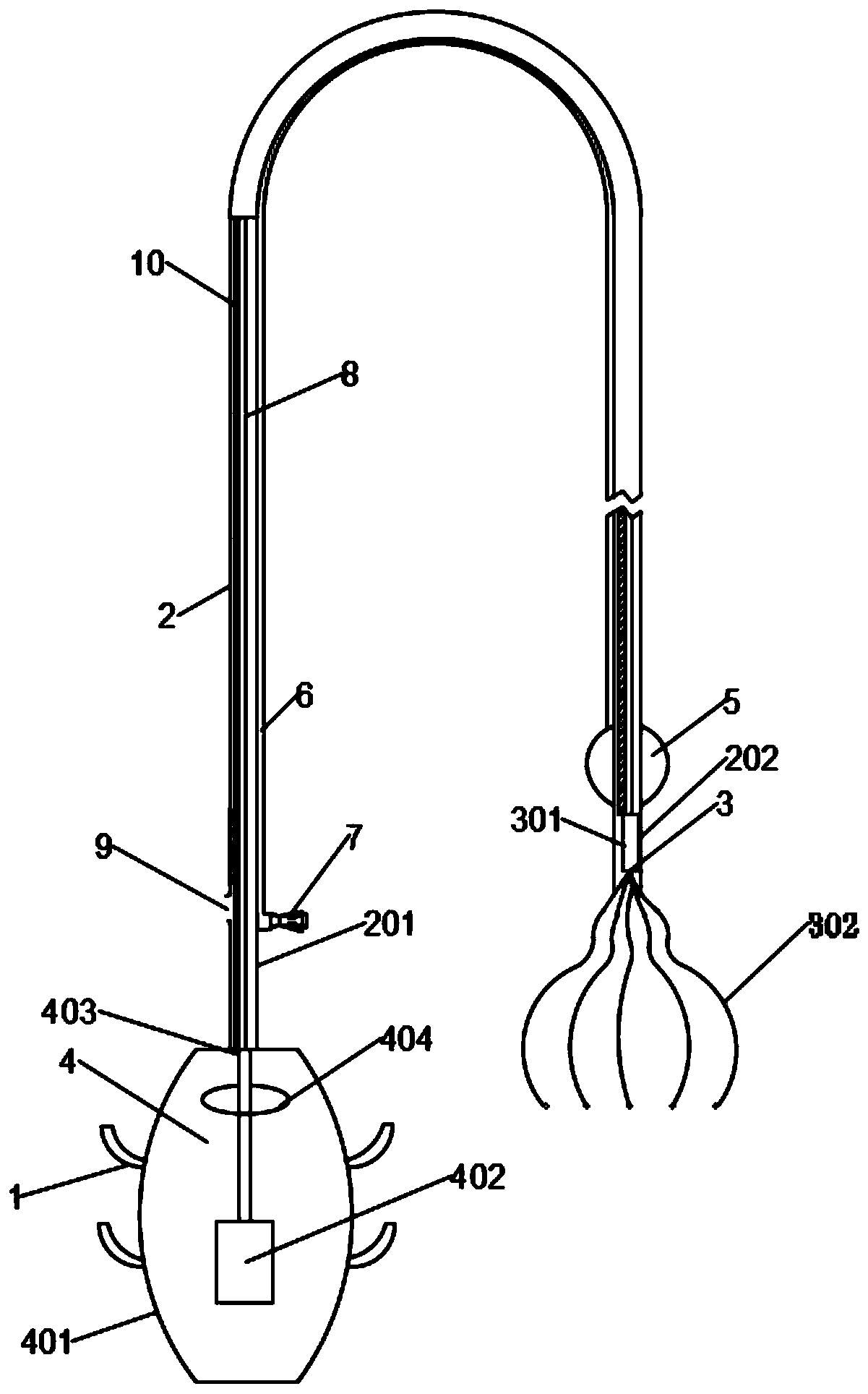 Endoscope bracket for colonoscopy