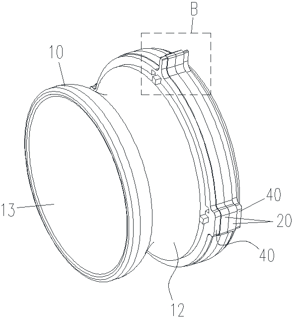 Rollaway nest oil removing structure for slewing bearing, sealing plug and oil removing method