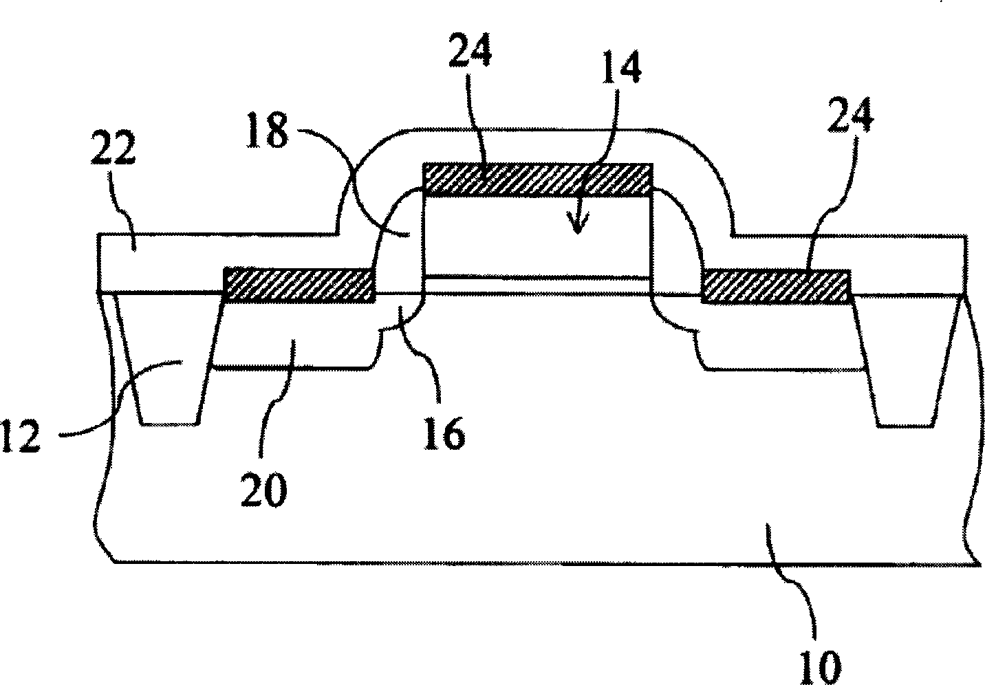 Manufacturing method of self-aligned metallic silicide with improved electric characteristics on contact surface