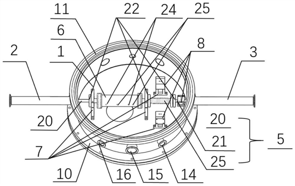 Visual experiment cabin for low-temperature fluid throttling and quantitative measurement