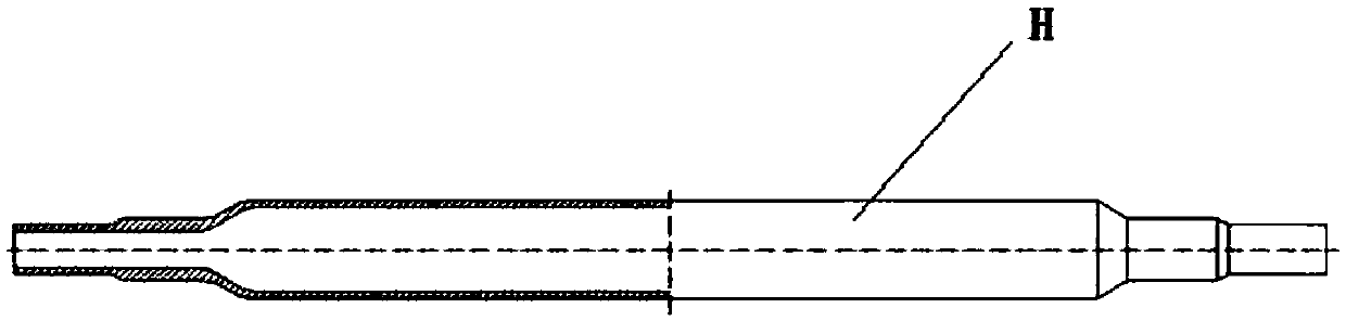 Forming equipment for axle head of drive axle housing