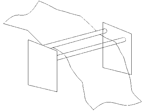 Anti-skidding and anti-abrasion production process of membrane