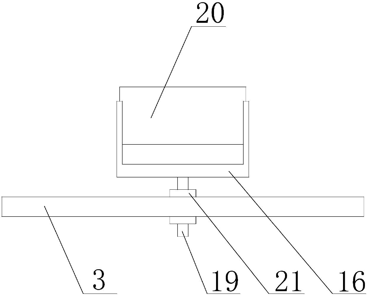 Processing device applied to civil construction steel