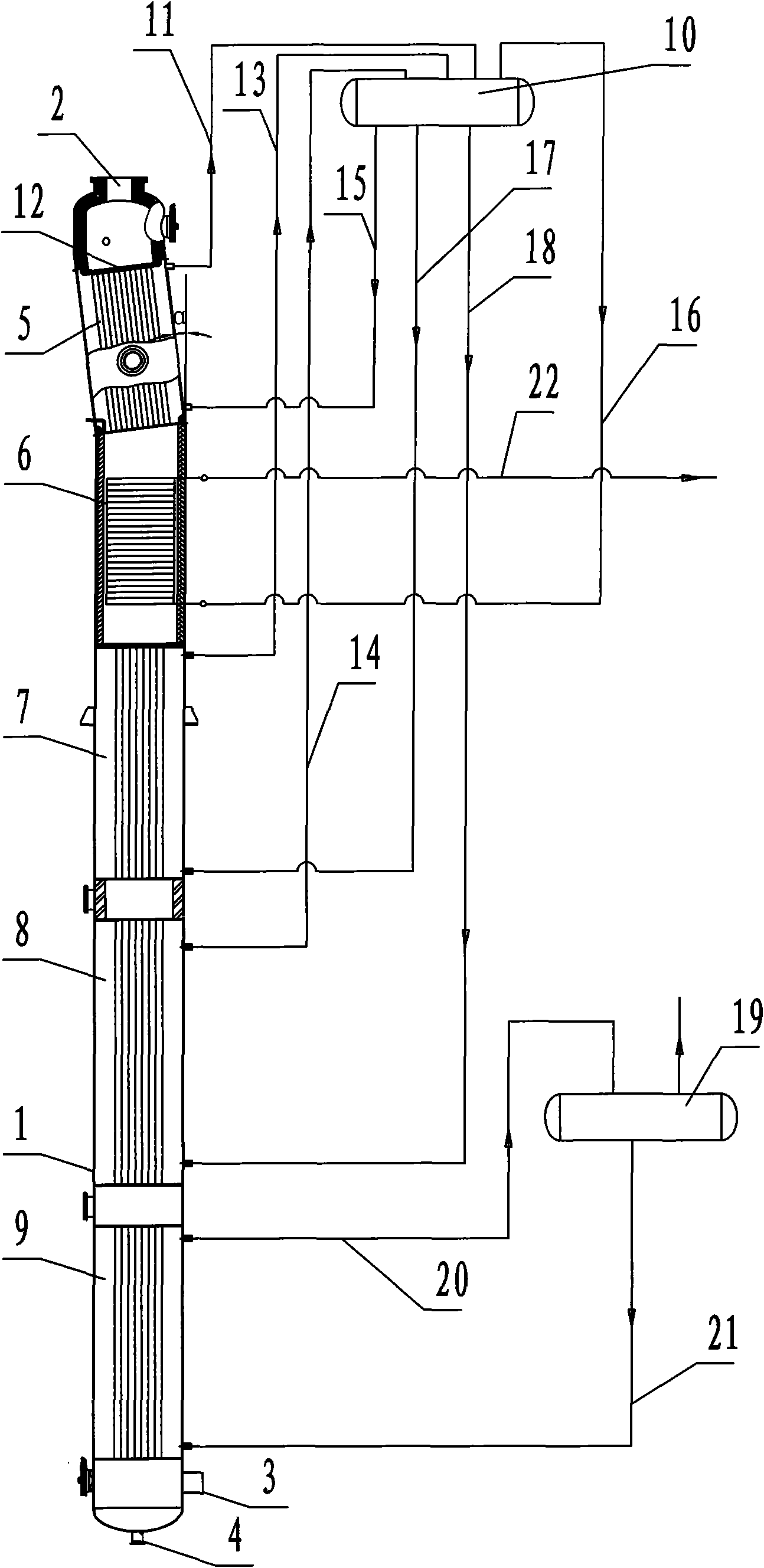 Waste-heat boiler