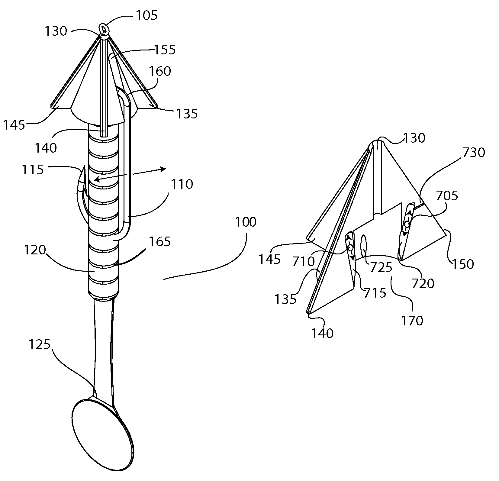 Fishing lure with weighted hydrodynamic head, mated plastic worm and pivoting hook