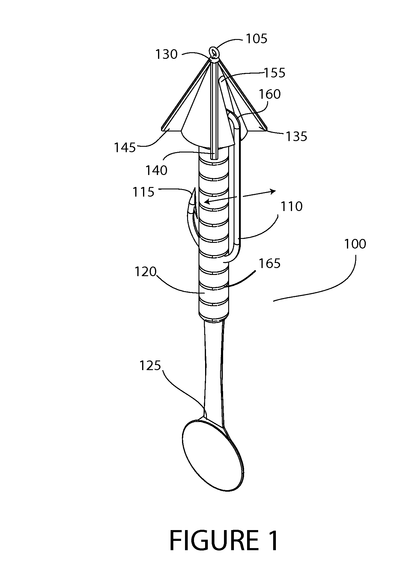 Fishing lure with weighted hydrodynamic head, mated plastic worm and pivoting hook