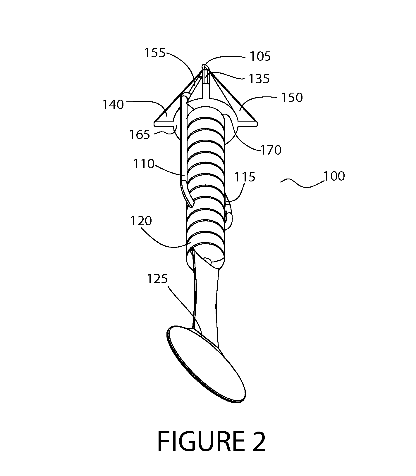 Fishing lure with weighted hydrodynamic head, mated plastic worm and pivoting hook