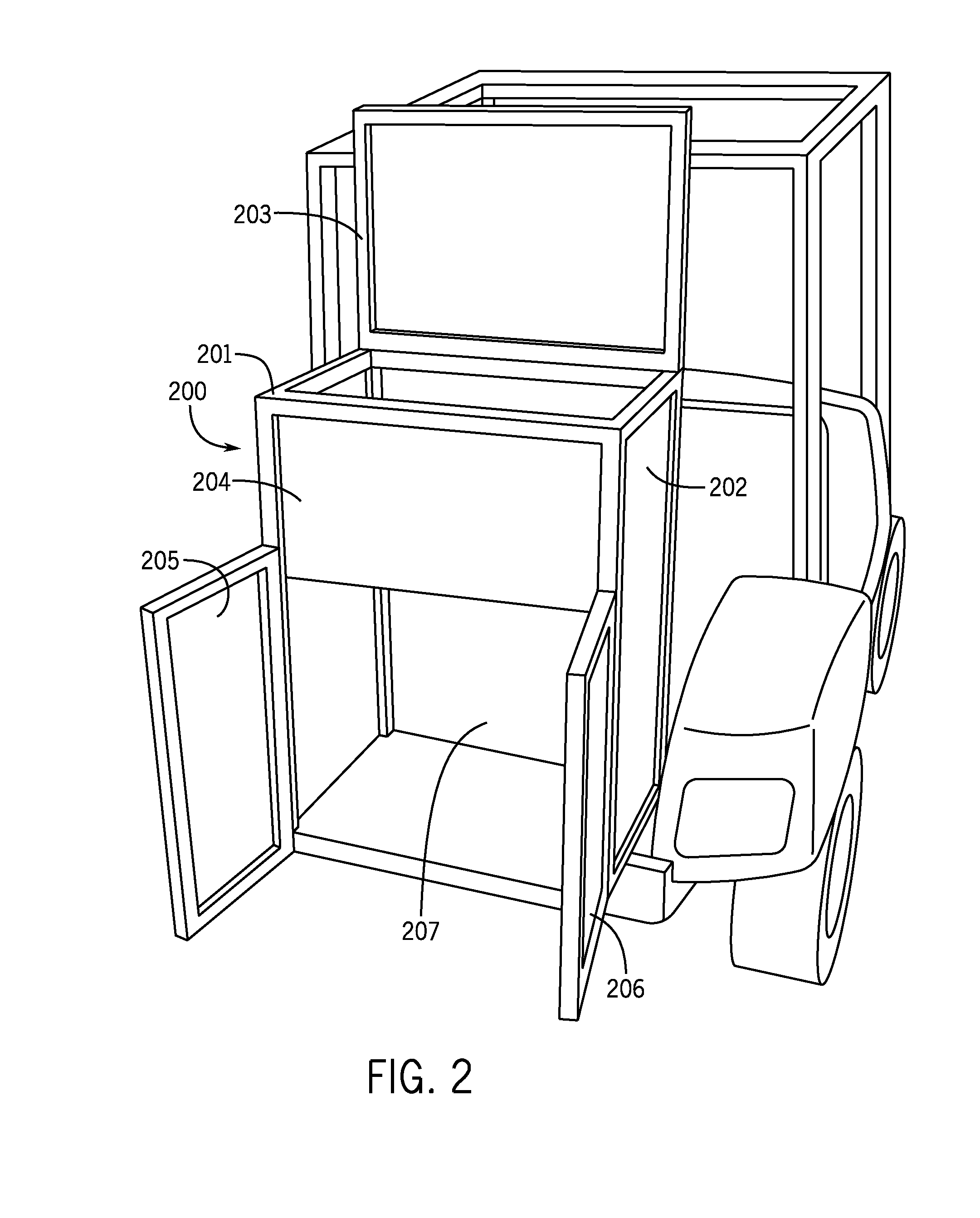 Removable storage module for golf cart