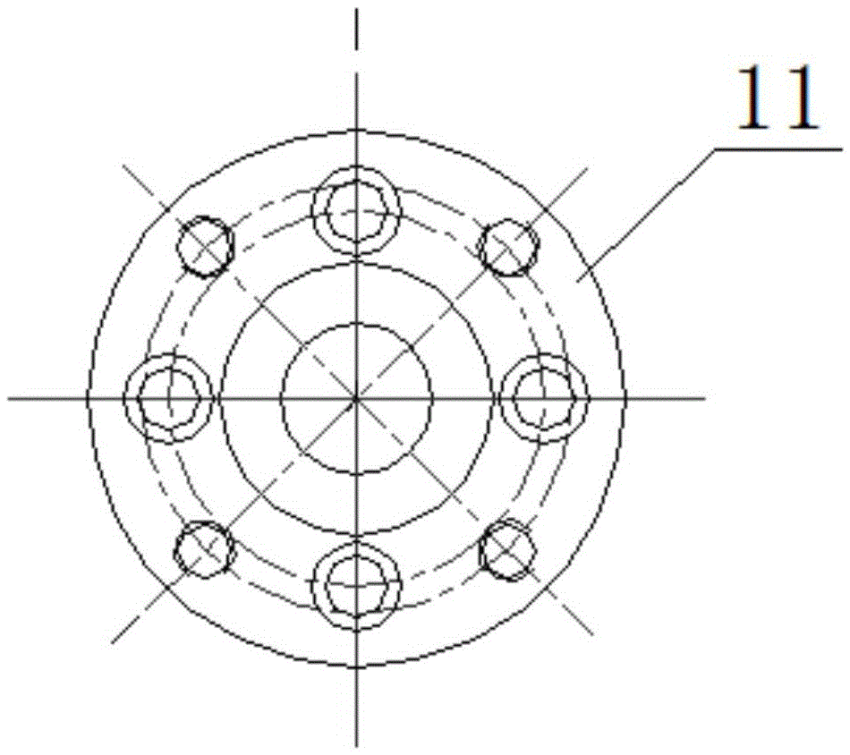 Structure and method for solving ice blockage problem of expansion main refrigerating machine evaporator