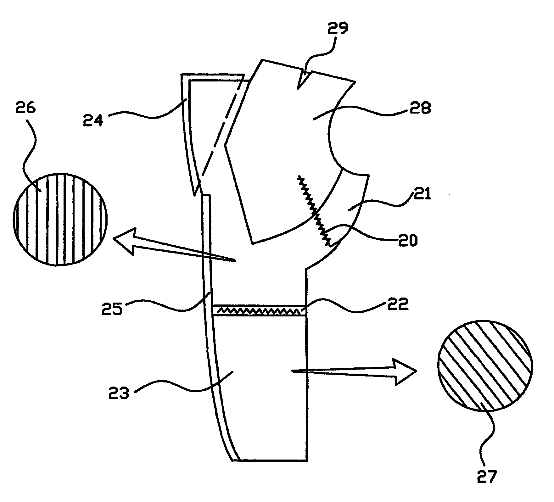 Interlining for suit and method for making the suit by using the same