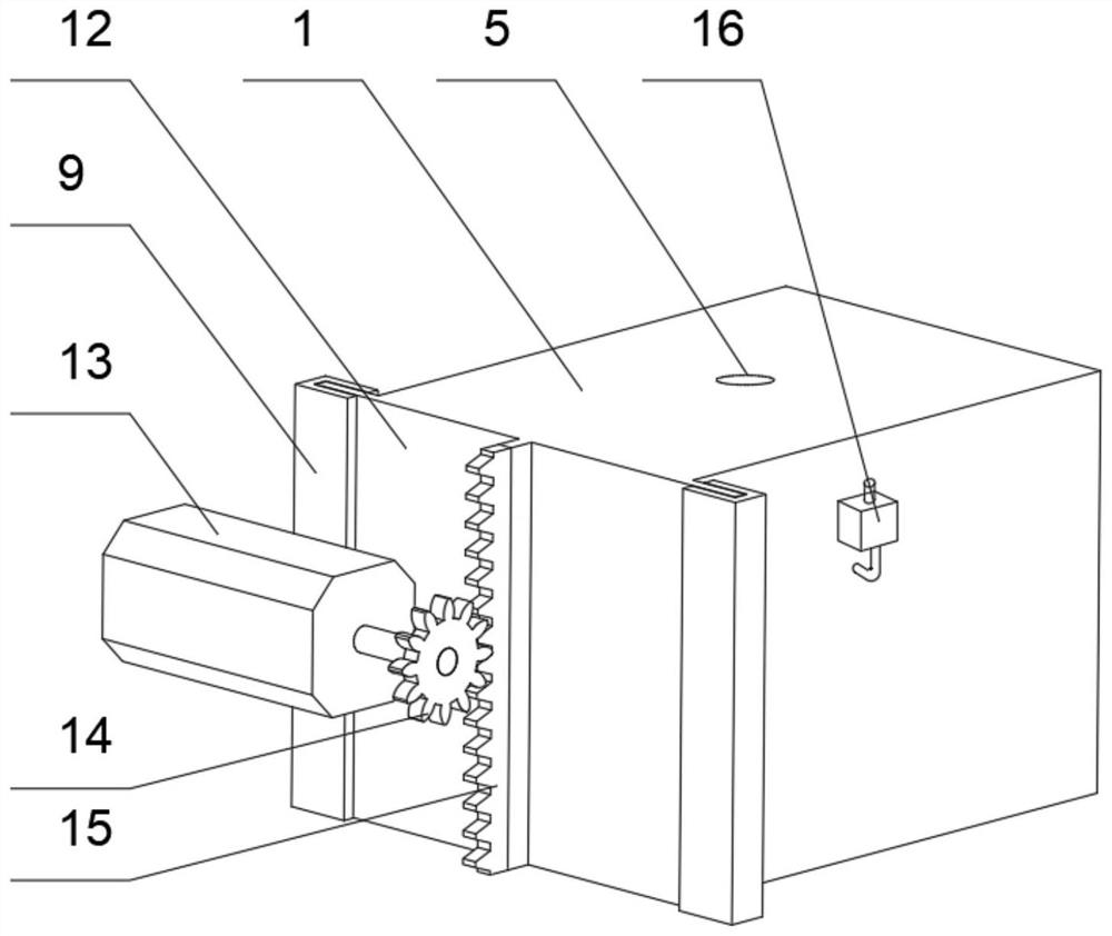 Controllable temperature and humidity environment box and control circuit