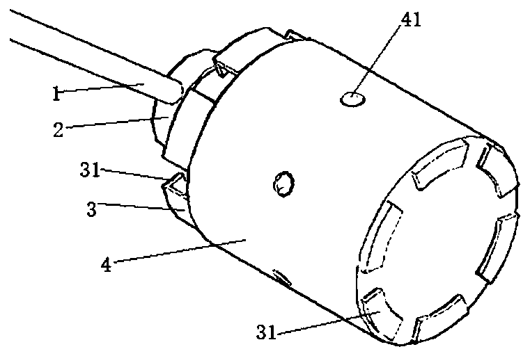 Steel bar spacing setting-out tool and setting-out method