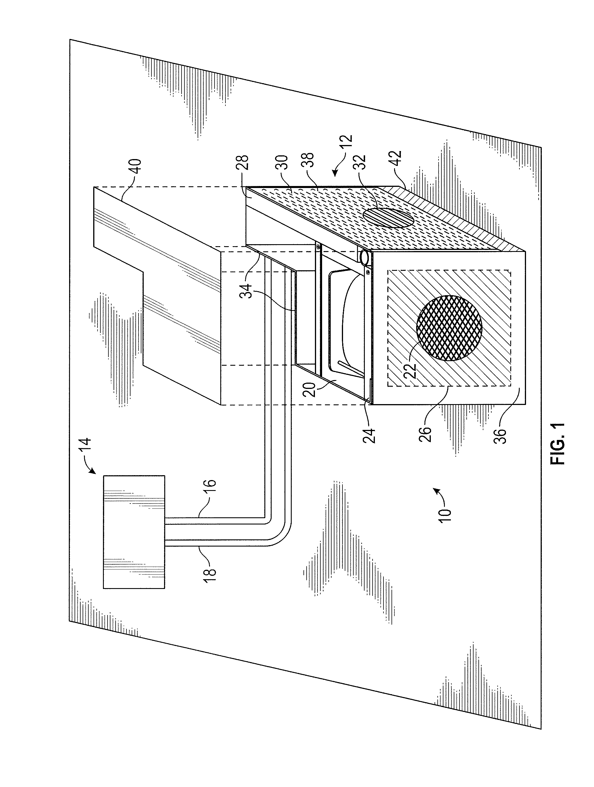 Heating and cooling system for hazardous environments