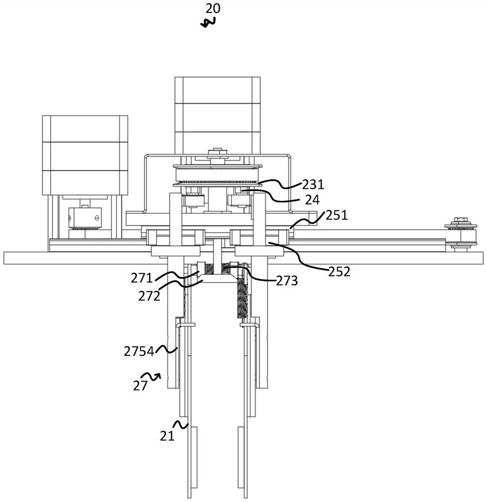 Sample caching device