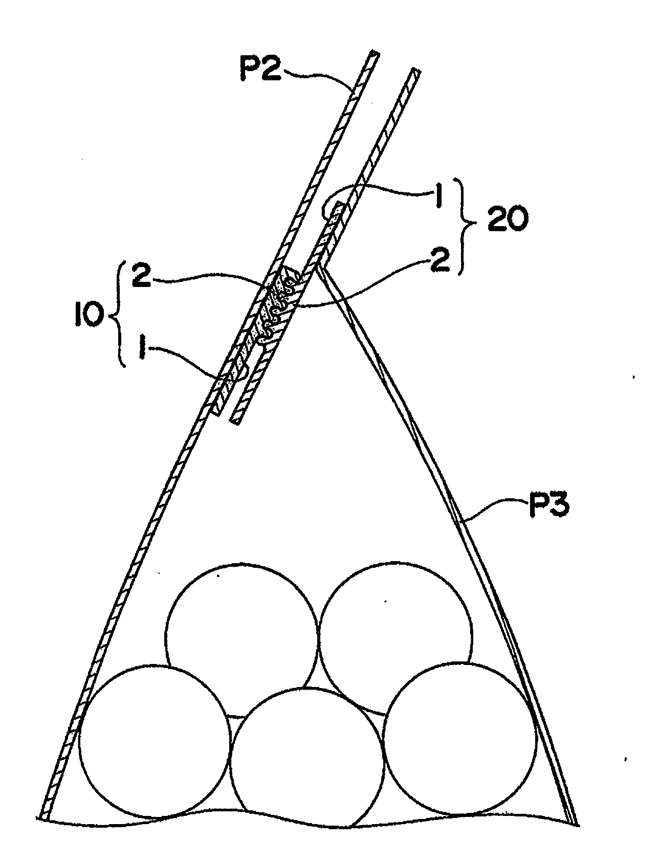 Child-resistant zipper and packaging bag incorporating said zipper