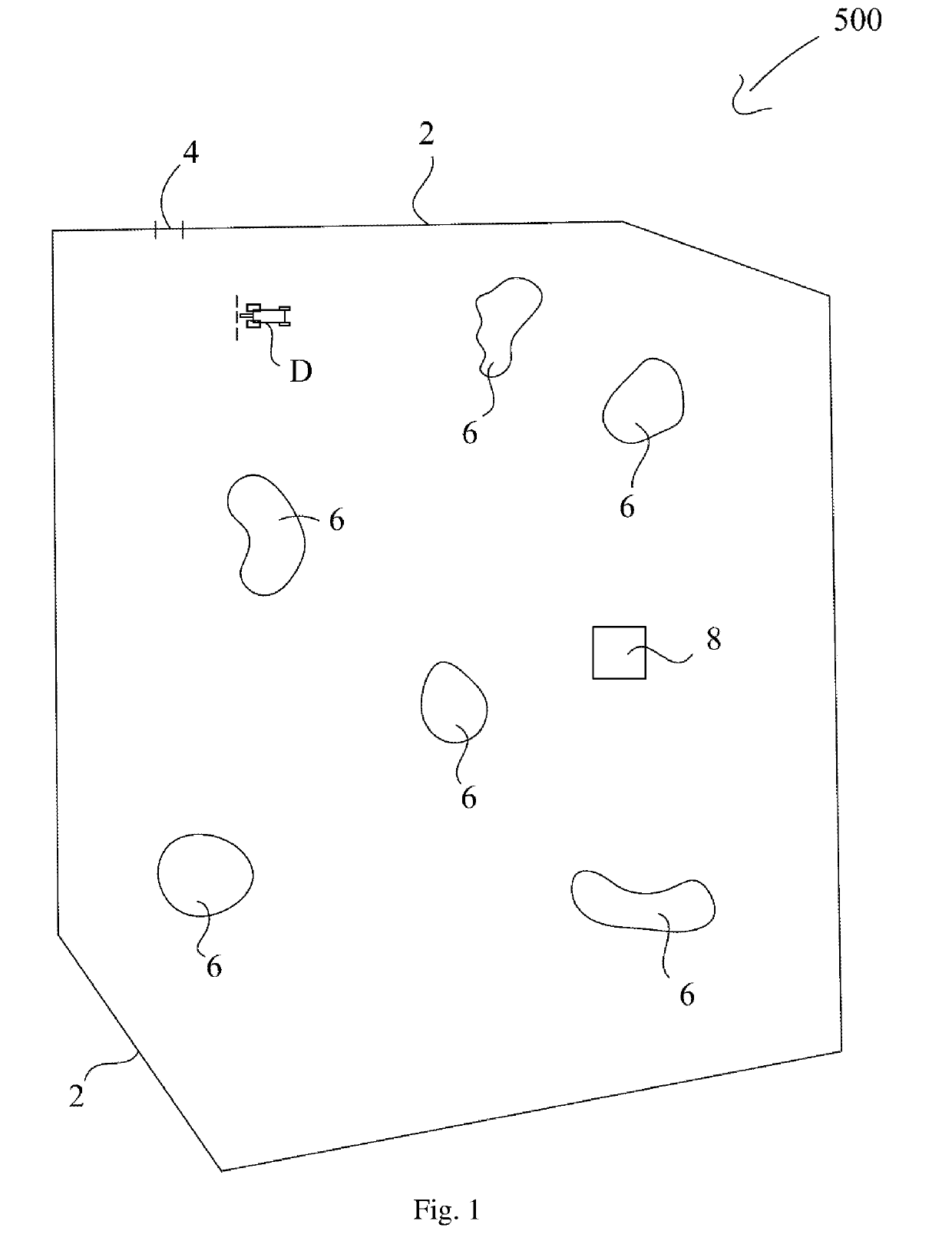 System and a method for optimizing the trajectory to be followed when weeding crops