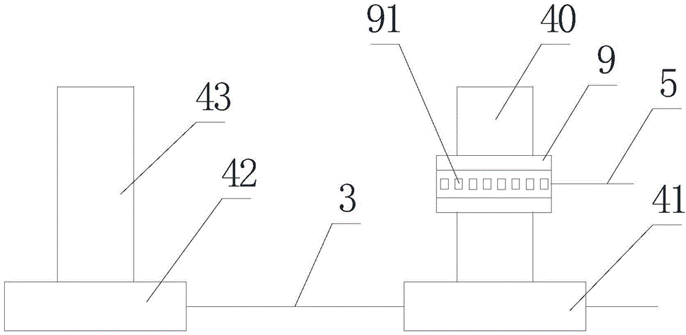 Furnace cover lifting device for tempering furnace