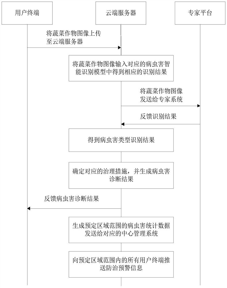 Intelligent identification system for vegetable pest control