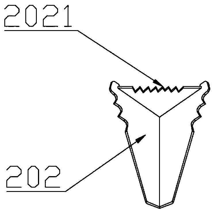 Paddle stirrer with shell breaking function