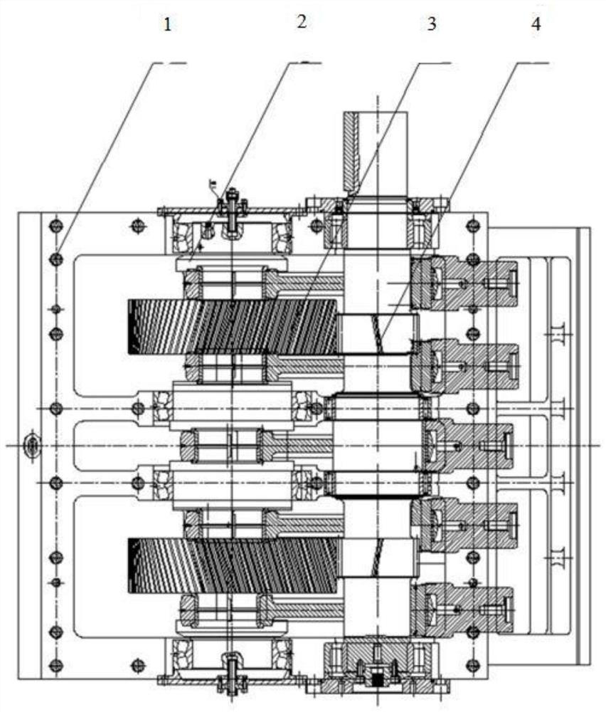 Reciprocating novel pump with double-screw transmission structure device