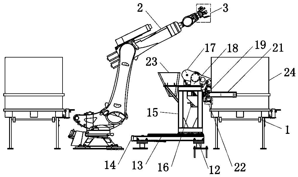 No-dead-angle deep cleaning device applicable to box body