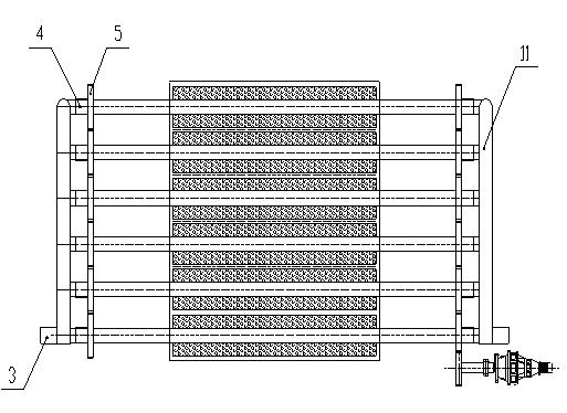 Agroforestrial biomass gasification furnace adapted to multiple raw materials