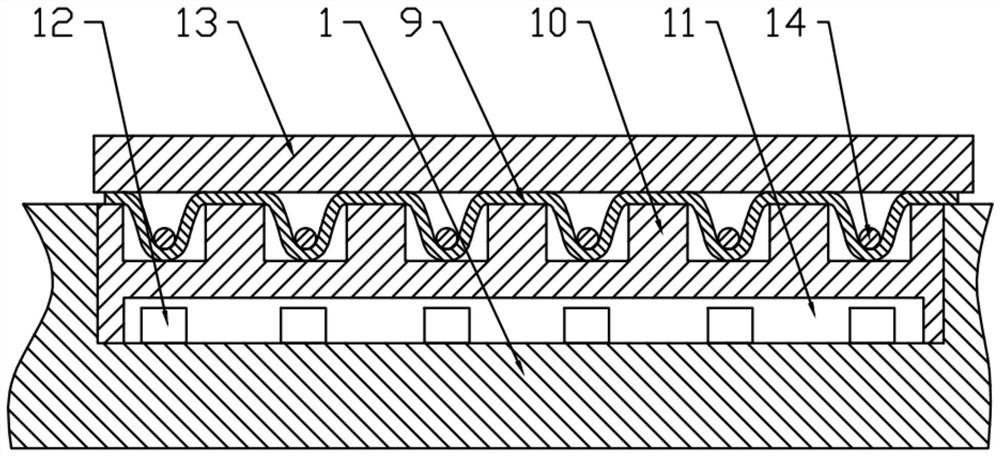 Material friction abnormal sound test bed with magnetic suspension type objective table